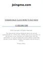 Mobile Screenshot of joingme.com